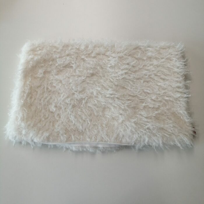 Sheep white, Kunstfell-Kissenhüllen, verschiedene Größen – Bild 2