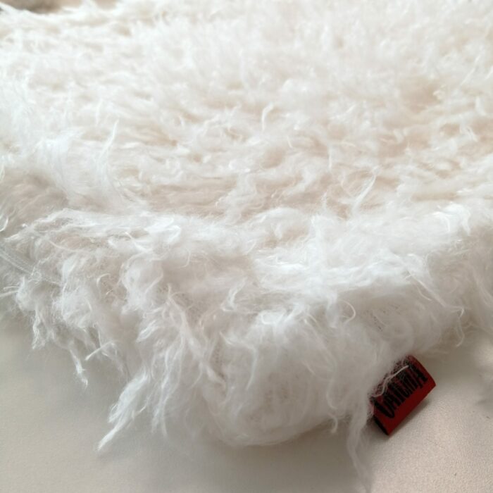 Sheep white, Kunstfell-Kissenhüllen, verschiedene Größen – Bild 3