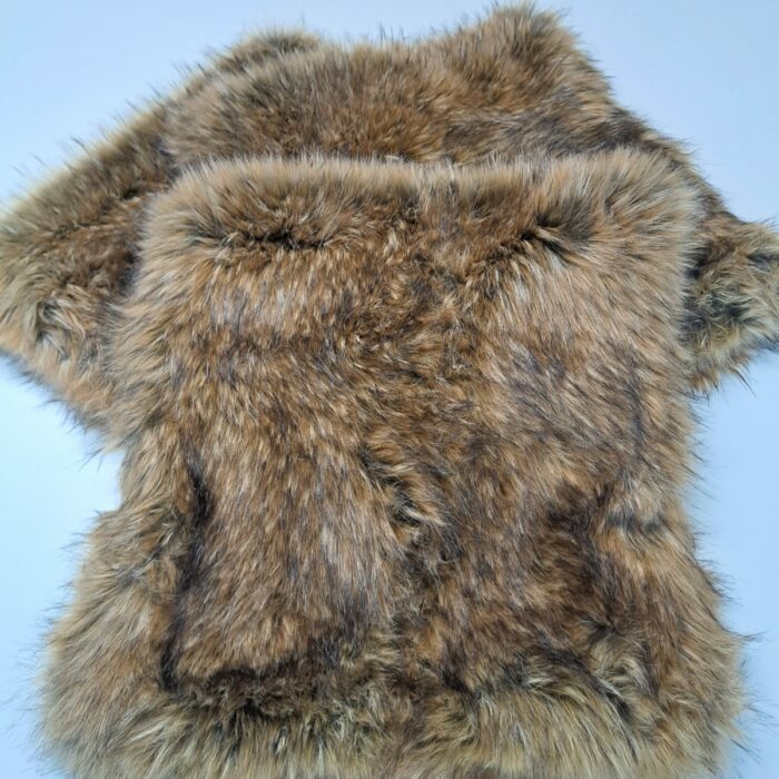 Fuchs beige, Kunstfell-Kissenhüllen, 50x50cm – Bild 3