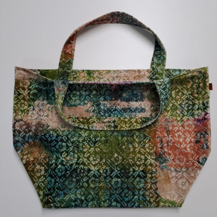 Samt bunt, Tasche – Bild 2