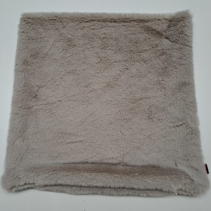 Kanin taupe, Kunstfell-Kissenhüllen, verschiedene Größen