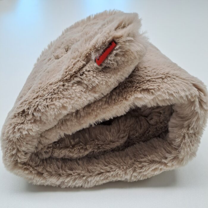 Kanin taupe, Schal – Bild 3