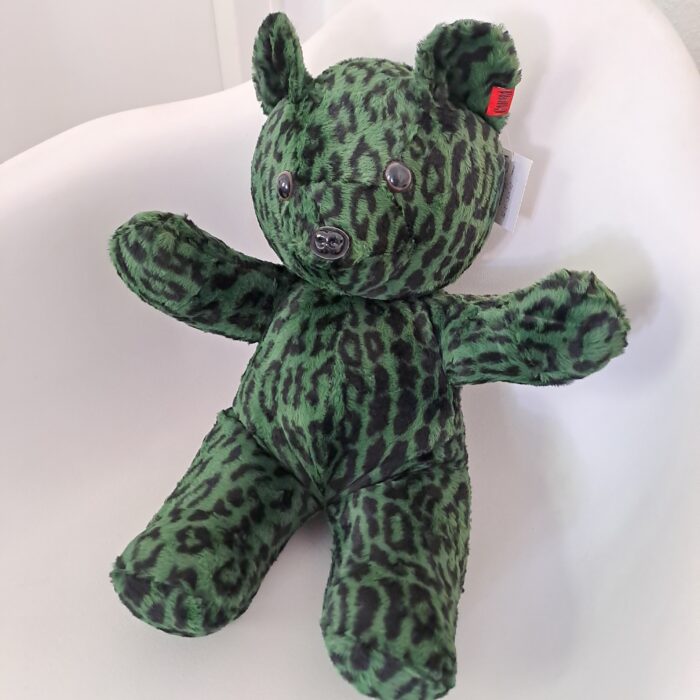 Leo green, Teddybär, Unikat – Bild 2