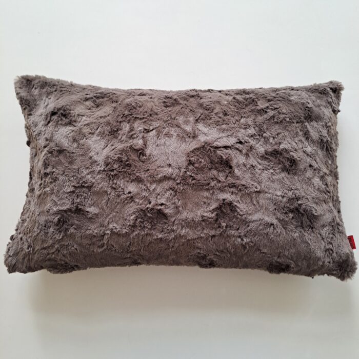 Lamm mocca, Kunstfell-Kissenhüllen, verschiedene Größen – Bild 2